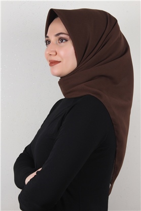 Bambu & Coton Eşarp 3087-4 Kahverengi