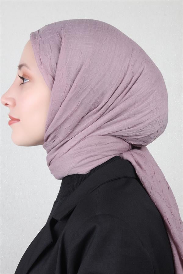 Bambu Kraşlı Şal 2724-132 Sümbül