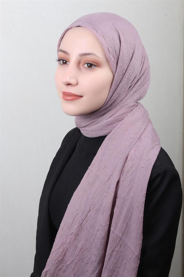 Bambu Kraşlı Şal 2724-132 Sümbül