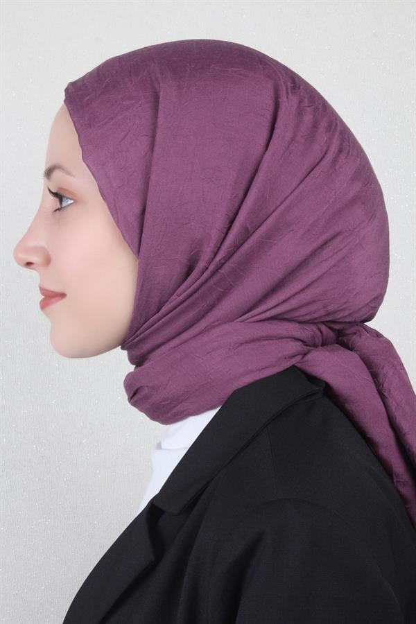 Bambu Kraşlı Şal 2724-26 Fuşya