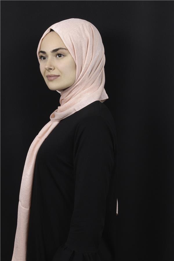 Bambu Şal 2800-6 Pudra