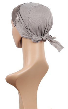 Saten Eşarp Bonesi 2508-13