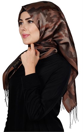 Kamuflaj İpeksi Şal 5550-14