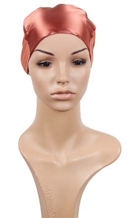 Saten Eşarp Bonesi 2508-1