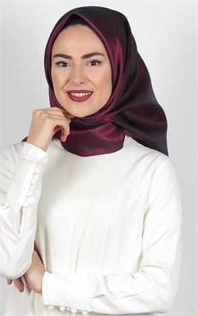 Delux Tafta Eşarp 1000-24 Vişne Çürüğü