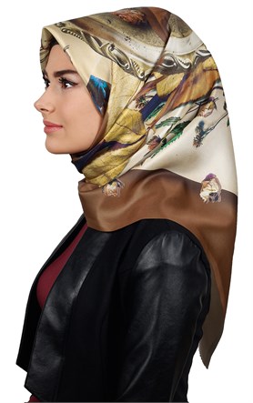 Tafta Dijital Eşarp 1323-10