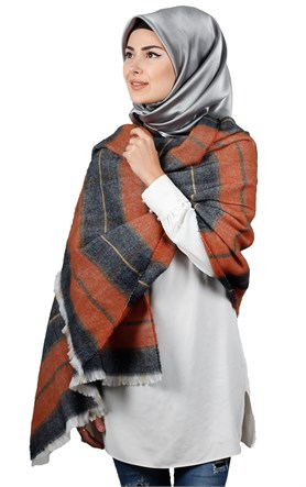 Yün Omuz Şalı 9001-54