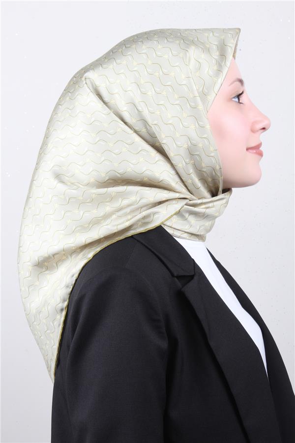 Belli Twil İpek Eşarp 4001-05 Açık Yeşil