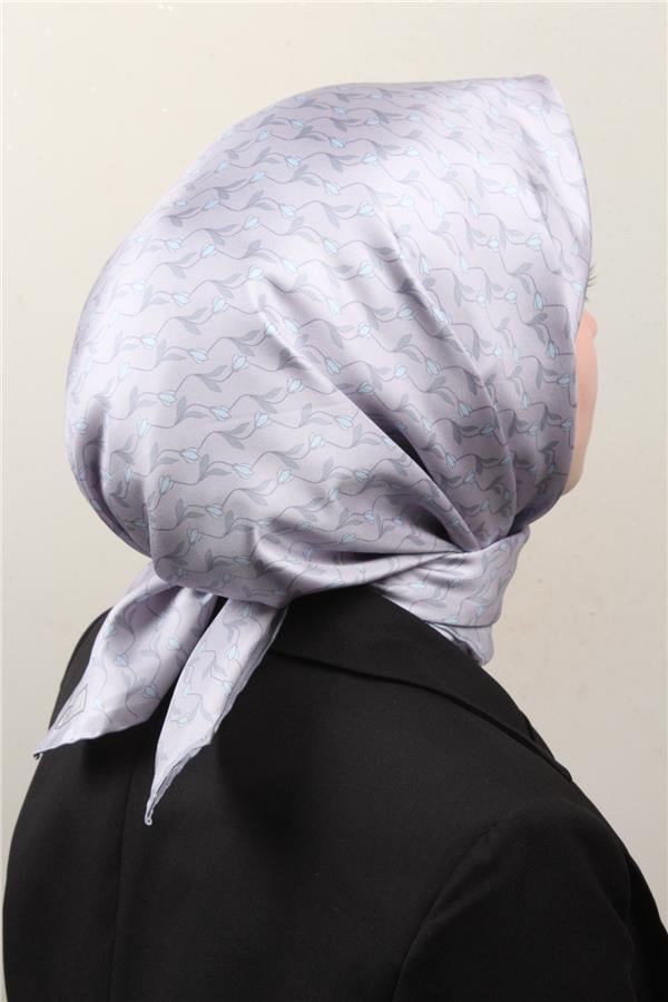Belli Twil İpek Eşarp 4001-32 Açık Lila