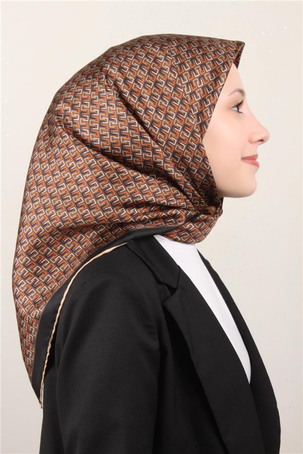 Belli Twil İpek Eşarp 4002-32 Siyah