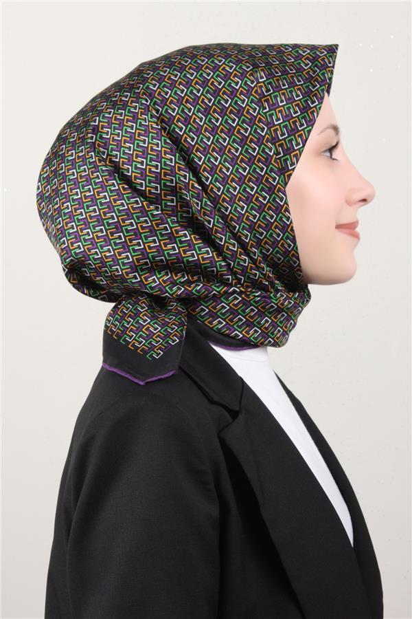 Belli Twil İpek Eşarp 4002-33 Mor