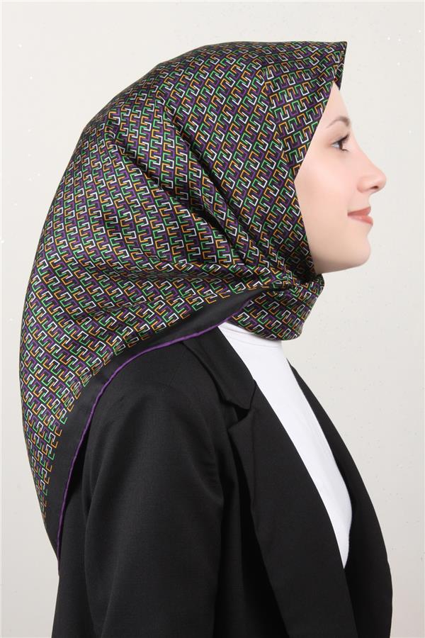 Belli Twil İpek Eşarp 4002-33 Mor