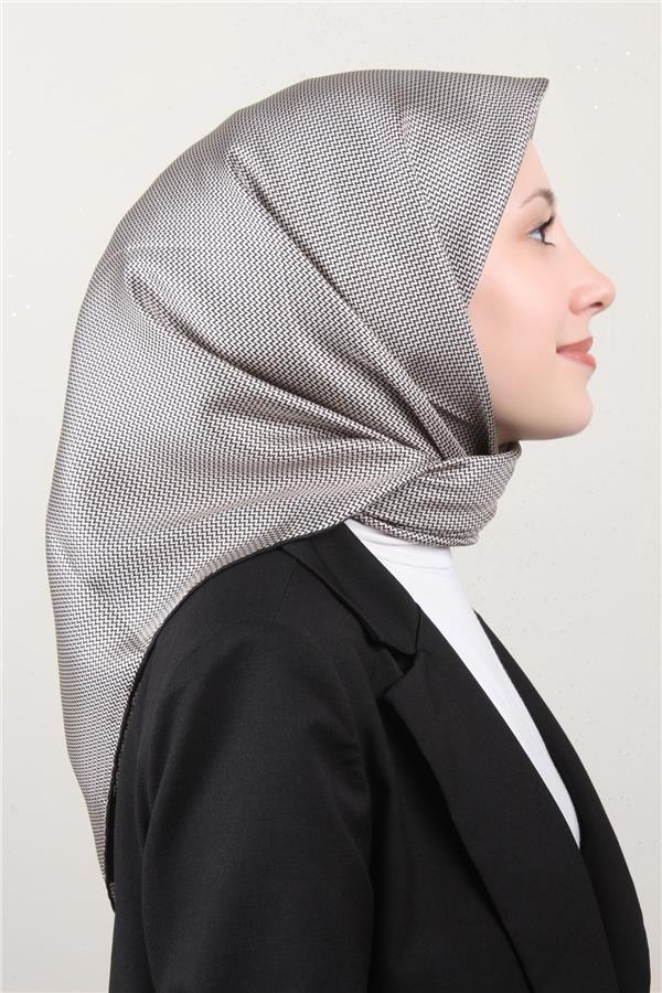 Belli Twil İpek Eşarp 4007-50 Siyah