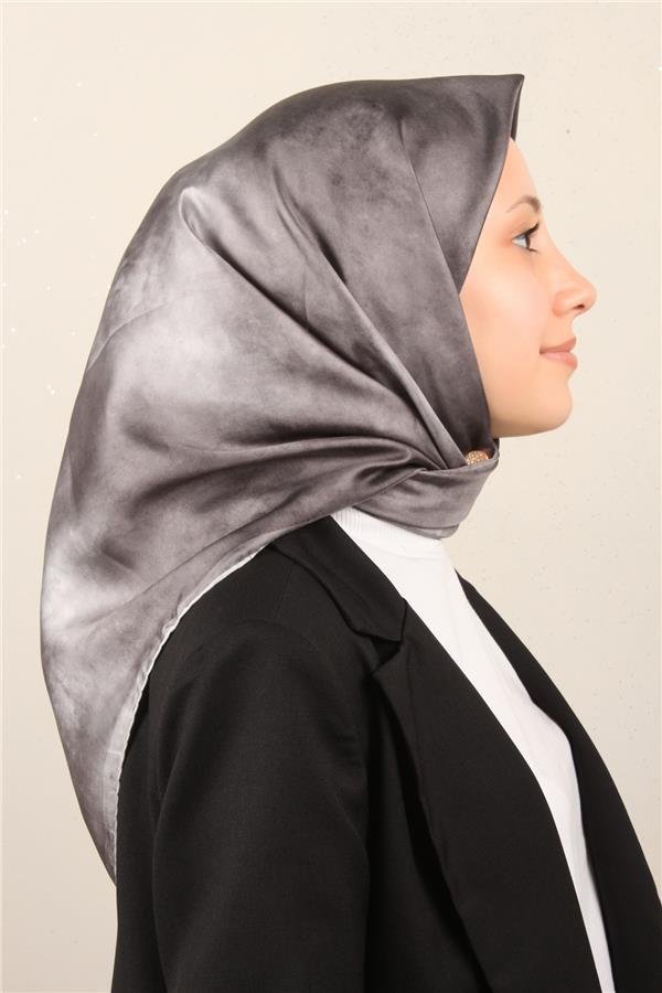 Belli Twil İpek Eşarp 4008-86 Gri