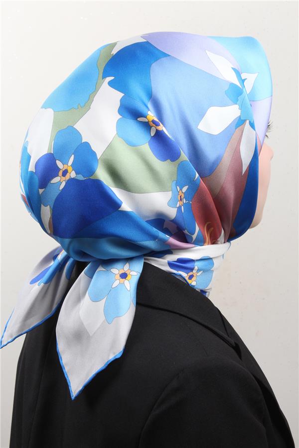 Belli Twil İpek Eşarp 4011-34