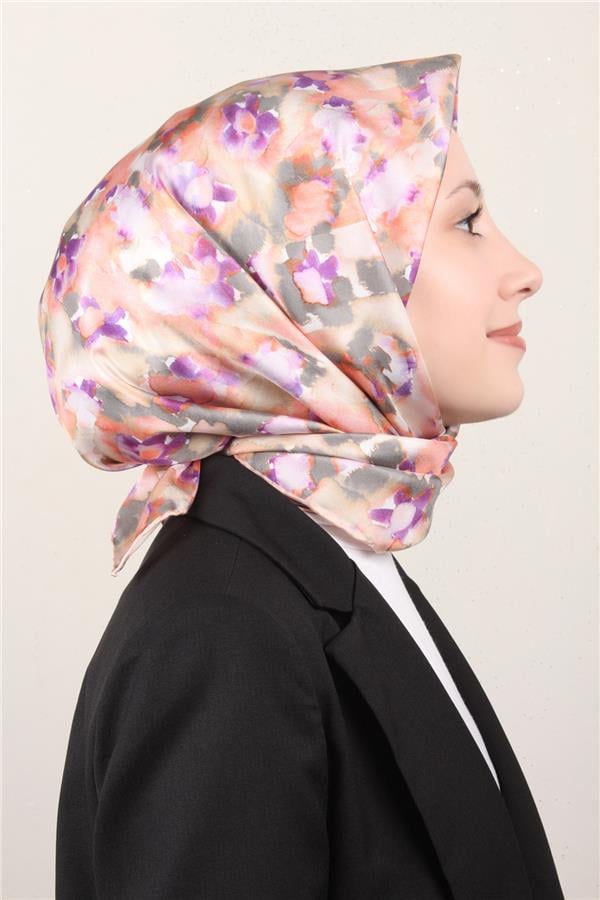 Belli Twil İpek Eşarp 4016-82 Pembe