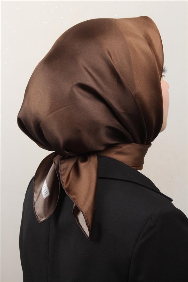Belli Twil İpek Eşarp 4019-50 Karamel