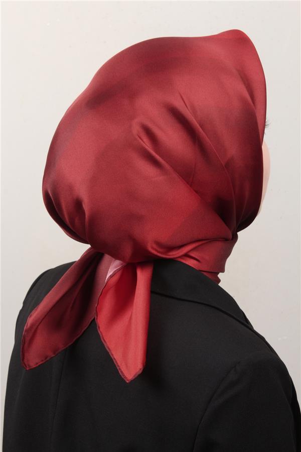 Belli Twil İpek Eşarp 4019-52 Kırmızı