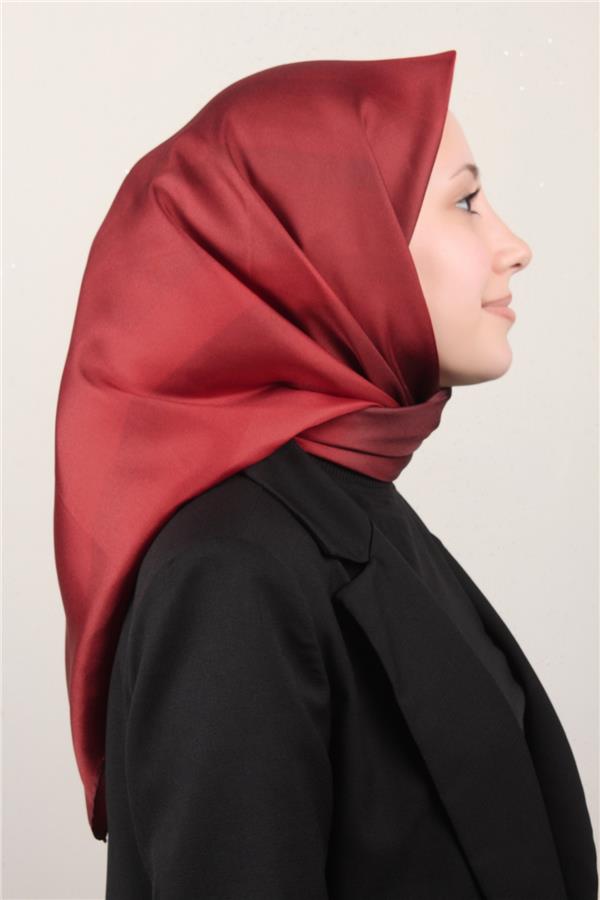 Belli Twil İpek Eşarp 4019-52 Kırmızı