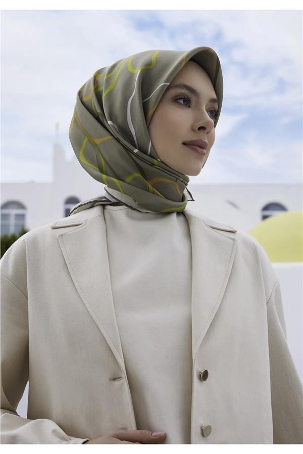 Belli Twill İpek Eşarp 2025 Yaz 4113-34