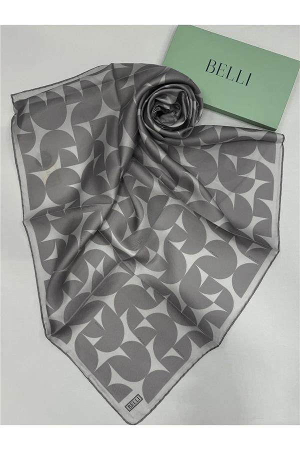 Belli Twill İpek Eşarp 2025 Yaz 41177-82
