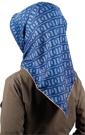 102-0027-05 U.S POLO ASSN EŞARP MAVİ SAKS