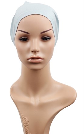 Penye Eşarp Bonesi 251-29 Buz Mavisi