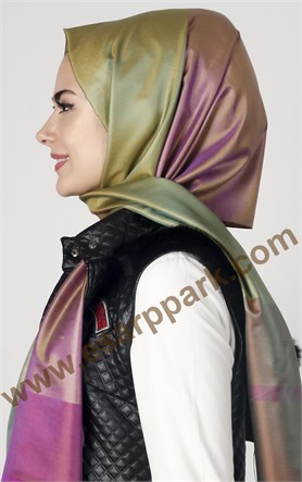 Bordürlü İpek Şal 108-13