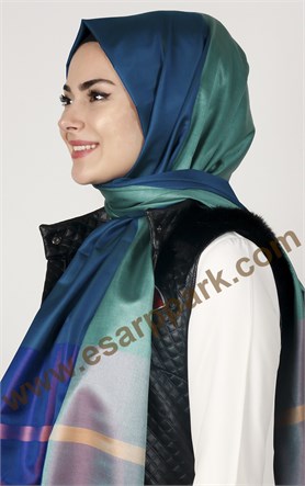 Bordürlü İpek Şal 108-16