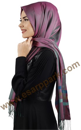 Bordürlü İpek Şal 108-9
