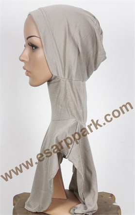 Boyunluklu Bone 2532-7 Ekru