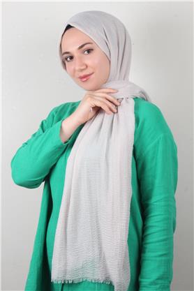 Bürümcük İnce Şal 3093-1 Açık Taş