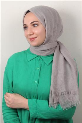 Bürümcük İnce Şal 3093-10 Duman 