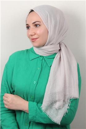 Bürümcük İnce Şal 3093-12 Taş