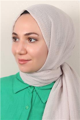 Bürümcük İnce Şal 3093-12 Taş