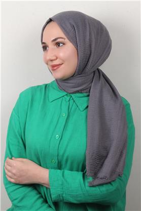 Bürümcük İnce Şal 3093-21 Füme