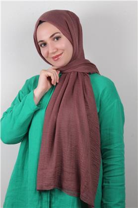 Bürümcük İnce Şal 3093-23 Gül Kurusu