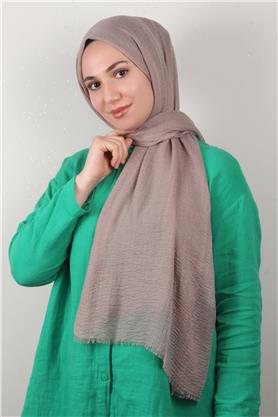 Bürümcük İnce Şal 3093-24 Toprak