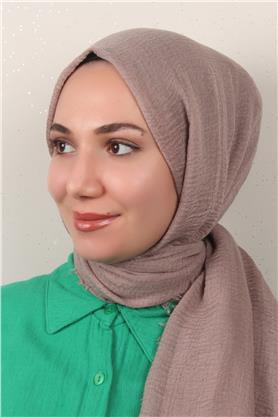 Bürümcük İnce Şal 3093-24 Toprak