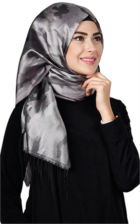 Kamuflaj İpeksi Şal 5550-3