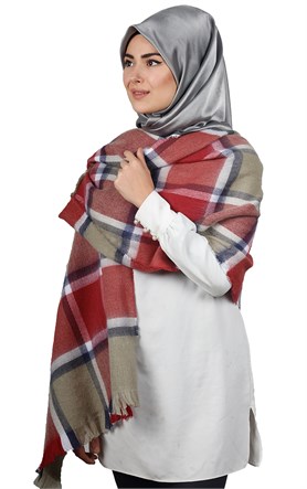 Yün Omuz Şalı 9001-81