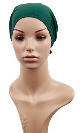 Penye Eşarp Bonesi 251-5 Zümrüt