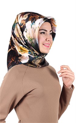 6446-09 ARMİNE İPEK EŞARP 2015 YAZ