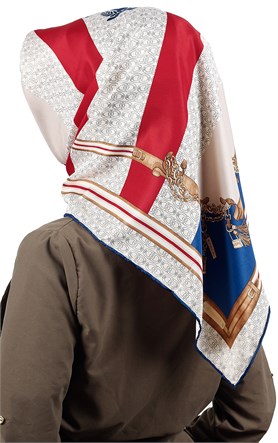 102-0018-02 U.S POLO ASSN EŞARP KREM VİZON