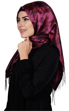 Kamuflaj İpeksi Şal 5550-9