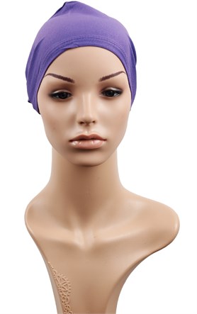 Penye Eşarp Bonesi 251-32 Mor