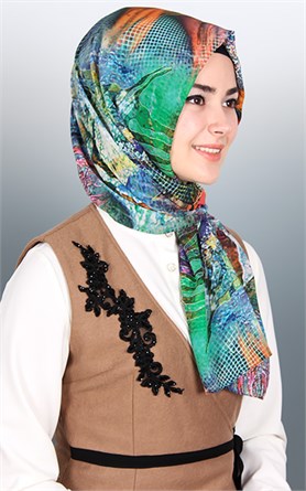 Fiesta Krep Şal 525-0001-48 