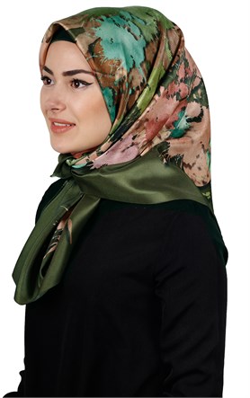 Piramit Tafta Dijital Eşarp 1900-5