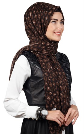 Kışlık Yünlü Şal 5182-7