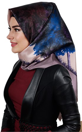 Tafta Dijital Eşarp 1324-4